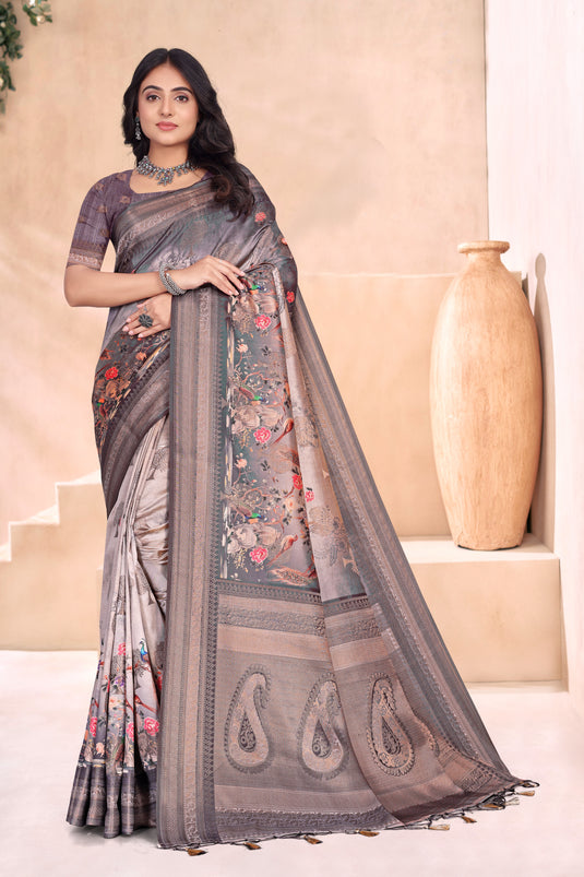 Aaranya Premium Silk Saree – 5 Elegant Shades